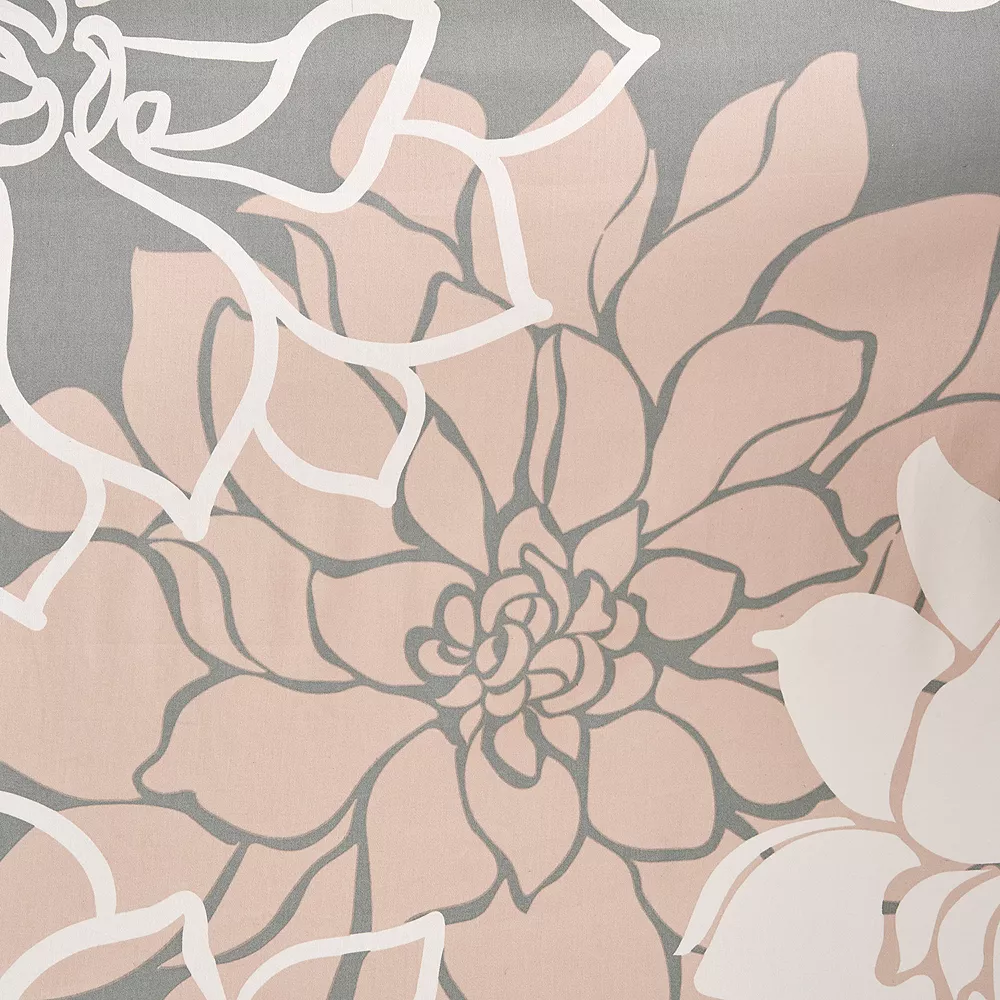 Madison Park Brianna Floral Printed Shower Curtain - Image 2