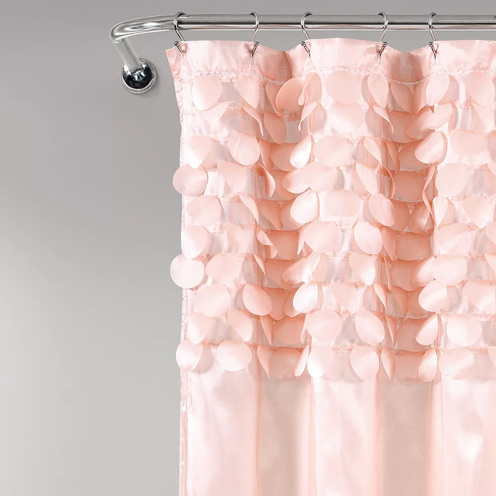 Lush Décor Lush Decor Lillian Fabric Shower Curtain - Image 2