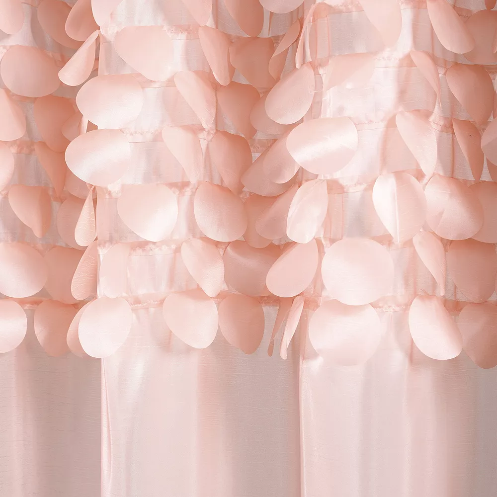 Lush Décor Lush Decor Lillian Fabric Shower Curtain - Image 3