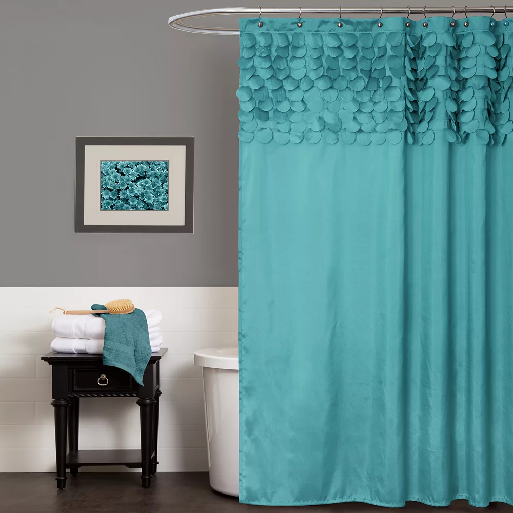 Lush Décor Lush Decor Lillian Fabric Shower Curtain