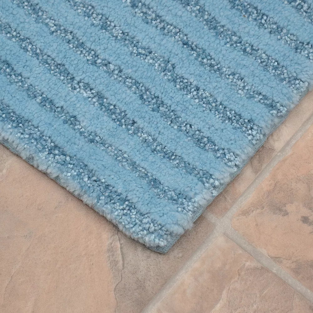 Garland Rug Reflections Plush Striped 30x50 Bath Rug - Image 3