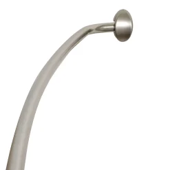 Zenna Home Curved NeverRust Shower Curtain Rod