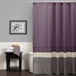 Lush Décor Lush Decor Mia Fabric Shower Curtain