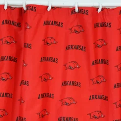 College Covers Arkansas Razorbacks Printed Shower Curtain Cover