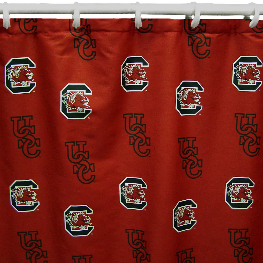 College Covers South Carolina Gamecocks Printed Shower Curtain Cover