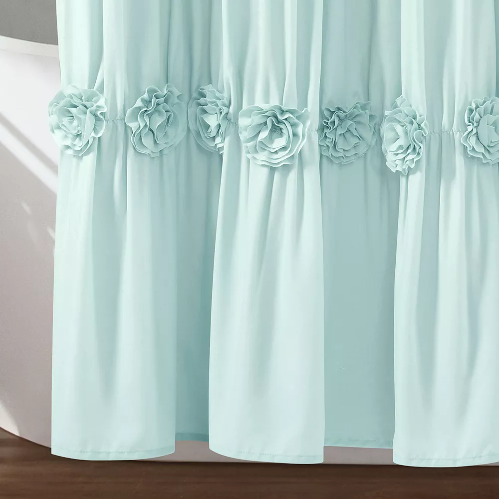 Lush Décor Lush Decor Darla Fabric Shower Curtain - Image 4