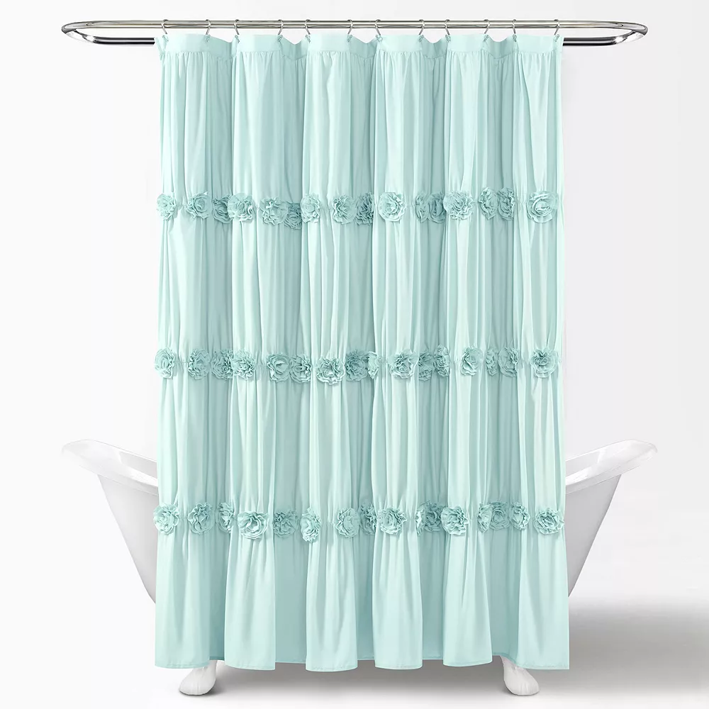 Lush Décor Lush Decor Darla Fabric Shower Curtain - Image 6