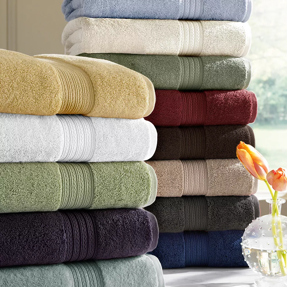 Cassadecor Signature Solid 6-pc. Bath Towel Set - Image 2