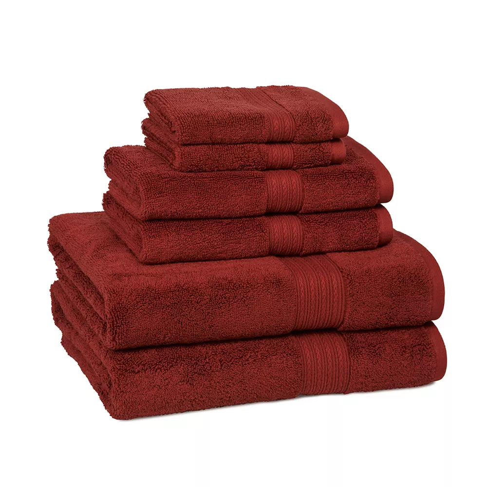 Cassadecor Signature Solid 6-pc. Bath Towel Set