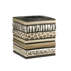 Popular Bath Safari Stripes Tissue Cover