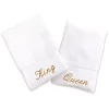 Linum Home Textiles Terry 2-pk. ''King'' & ''Queen'' Hand Towels