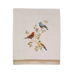 Avanti Gilded Birds Bath Towel