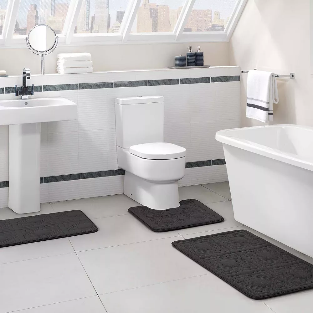 VCNY Home VCNY Byzantine 3-pc. Memory Foam Bath Rug Set