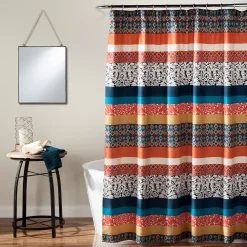 Lush Décor Lush Decor Boho Stripe Shower Curtain