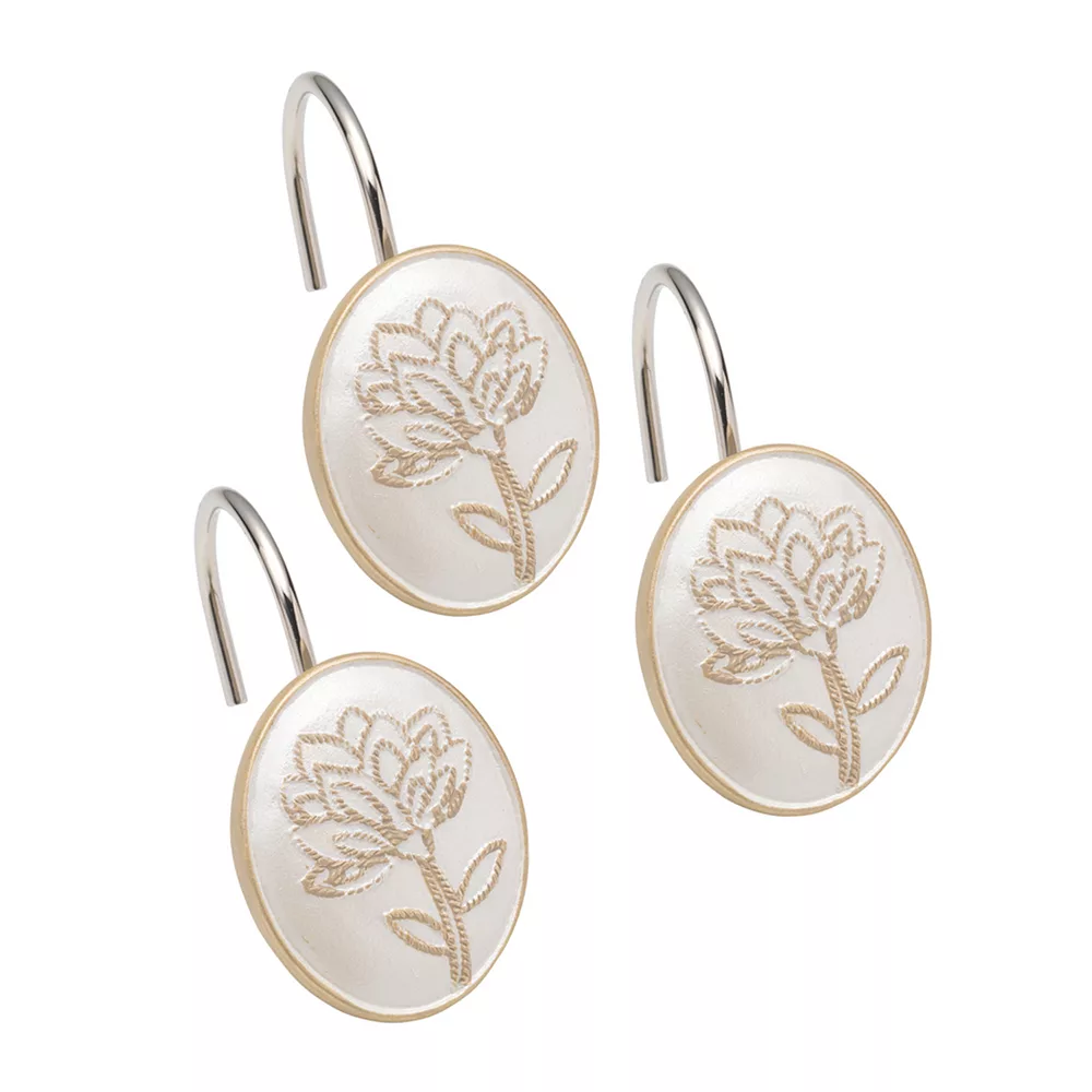 Popular Bath Maddie 12-pack Shower Hooks