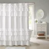 Madison Park Hope Ruffle Shower Curtain