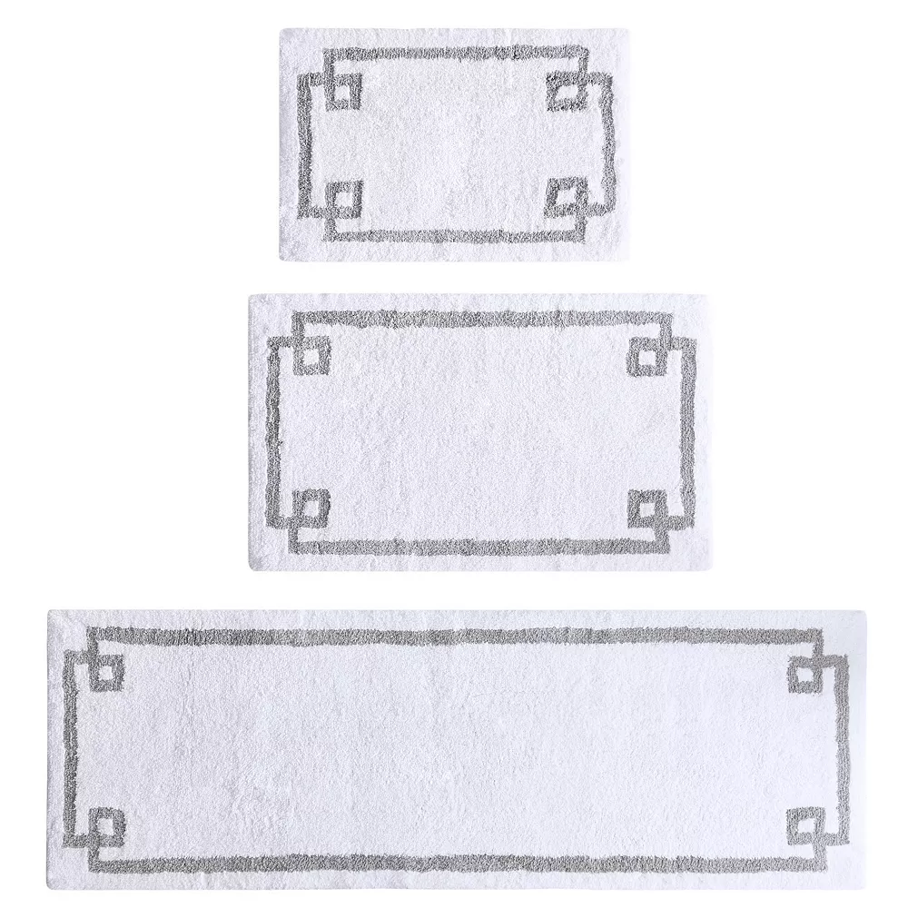 Madison Park Ethan Cotton Tufted Border Bath Rug - Image 4