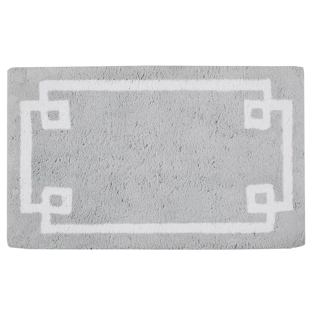 Madison Park Ethan Cotton Tufted Border Bath Rug