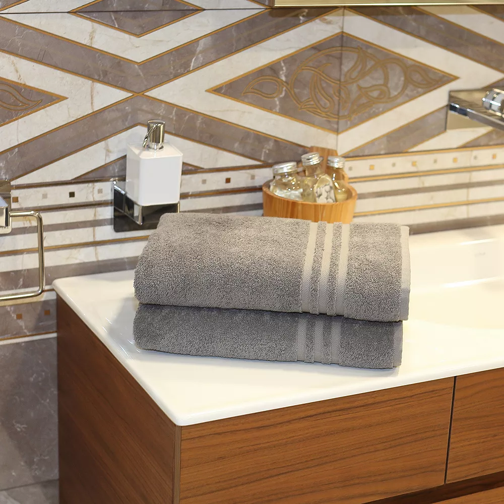 Linum Home Textiles 2-pack Denzi Bath Towels - Image 2