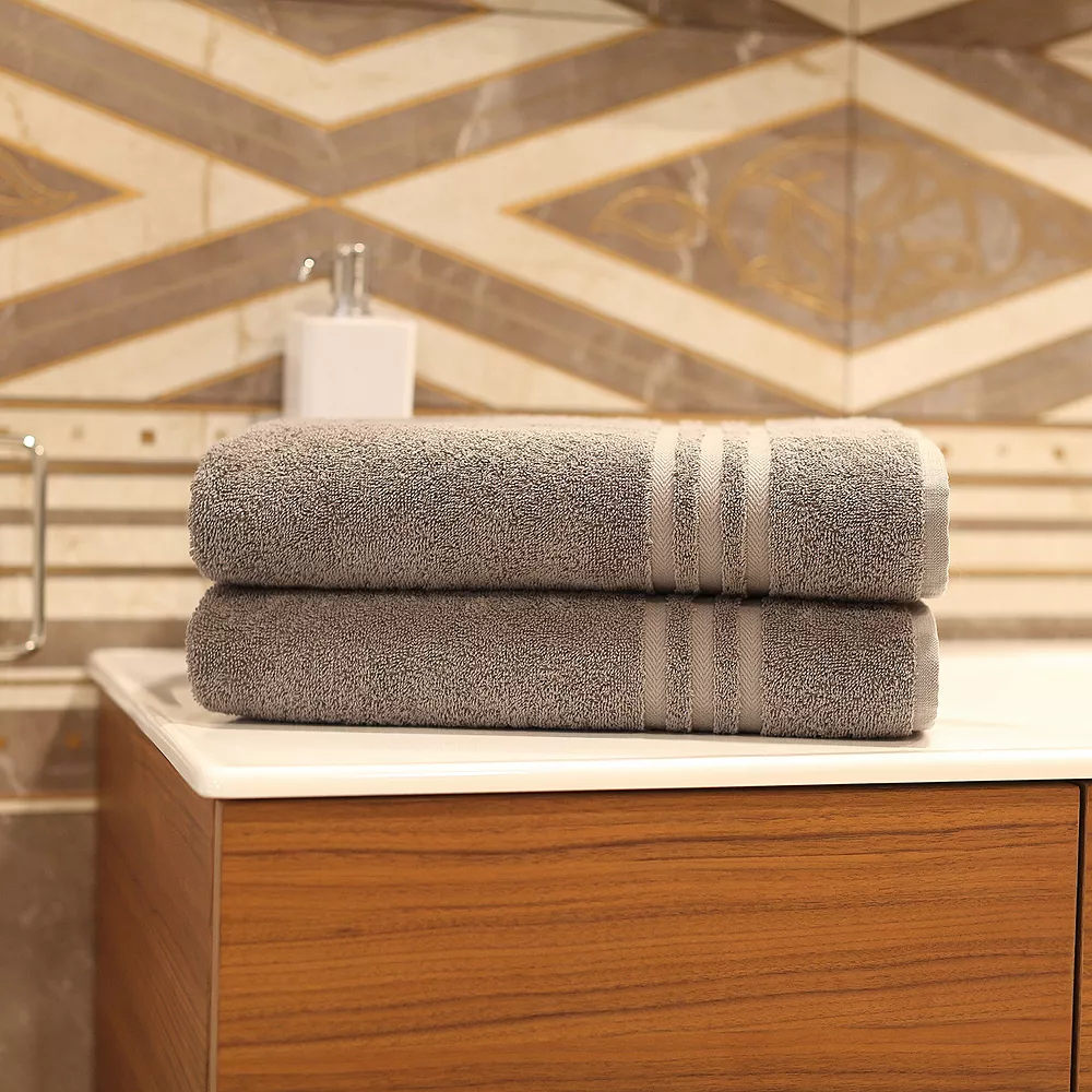 Linum Home Textiles 2-pack Denzi Bath Towels - Image 3