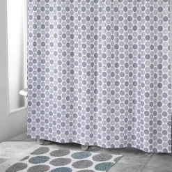 Avanti Dotted Circle Shower Curtain