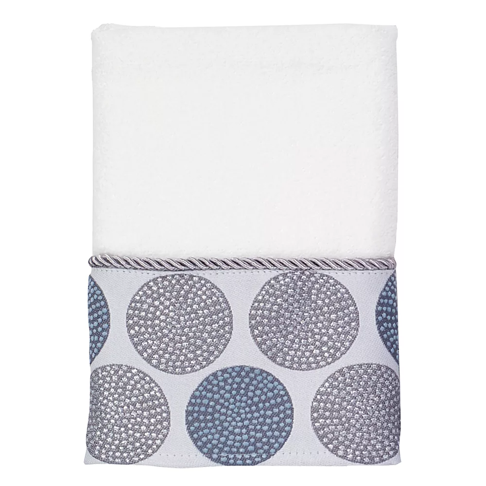 Avanti Dotted Circle Hand Towel