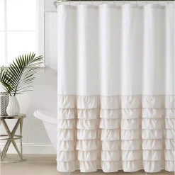 VCNY Home VCNY Melanie Ruffle Shower Curtain