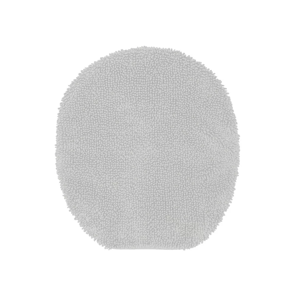 Sonoma Goods For LifeĀ® Cotton Reversible Solid Border Toilet Lid Cover