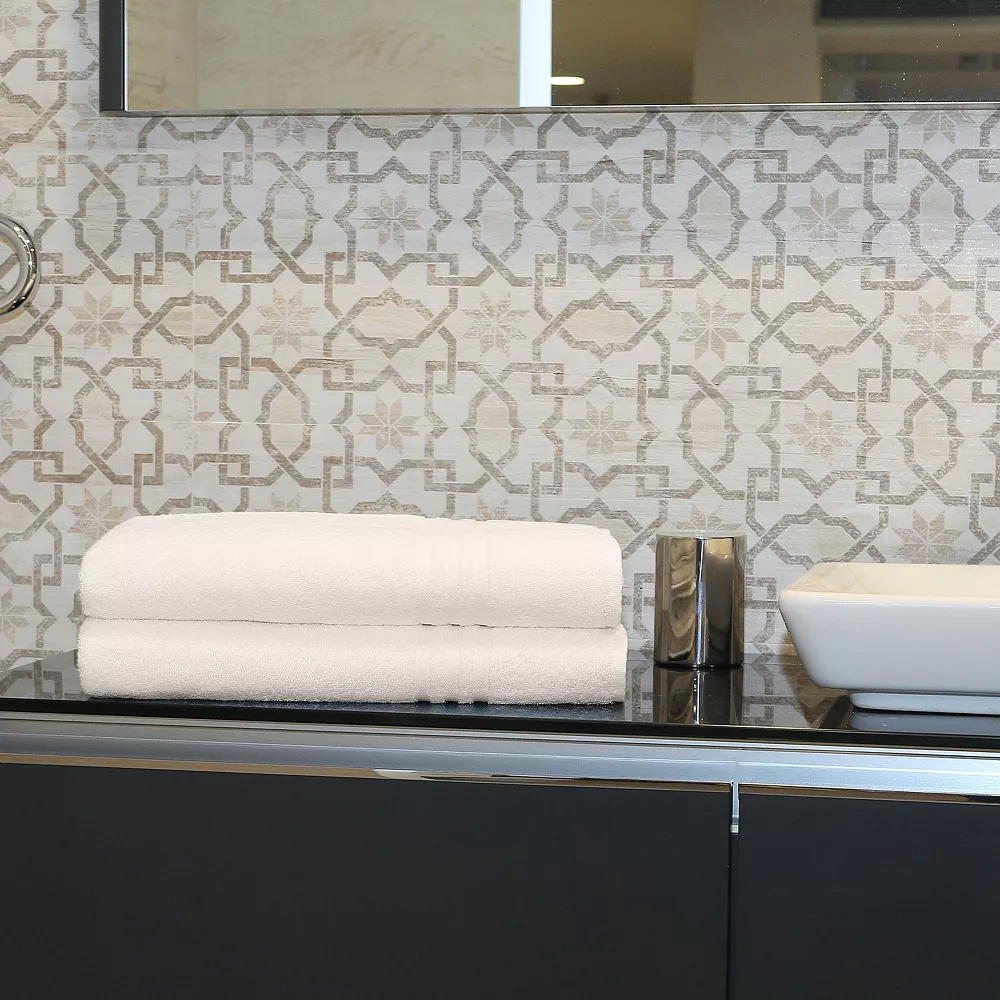 Linum Home Textiles 2-pack Denzi Bath Sheet - Image 3