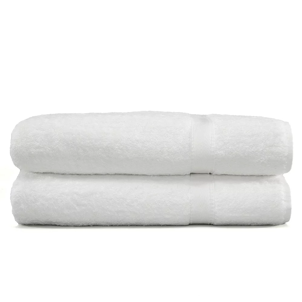 Linum Home Textiles 2-pack Terry Bath Sheet