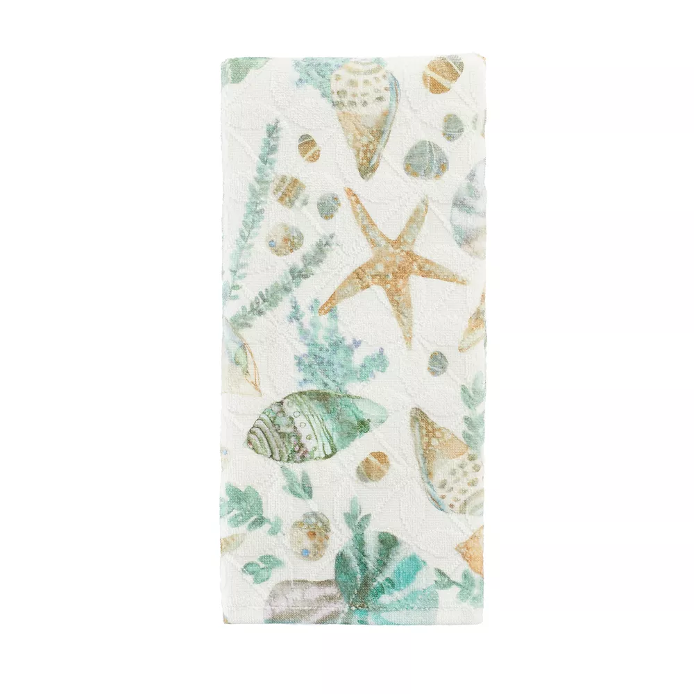 Sonoma Goods For LifeĀ® Coastal Printed Shell Hand Towel