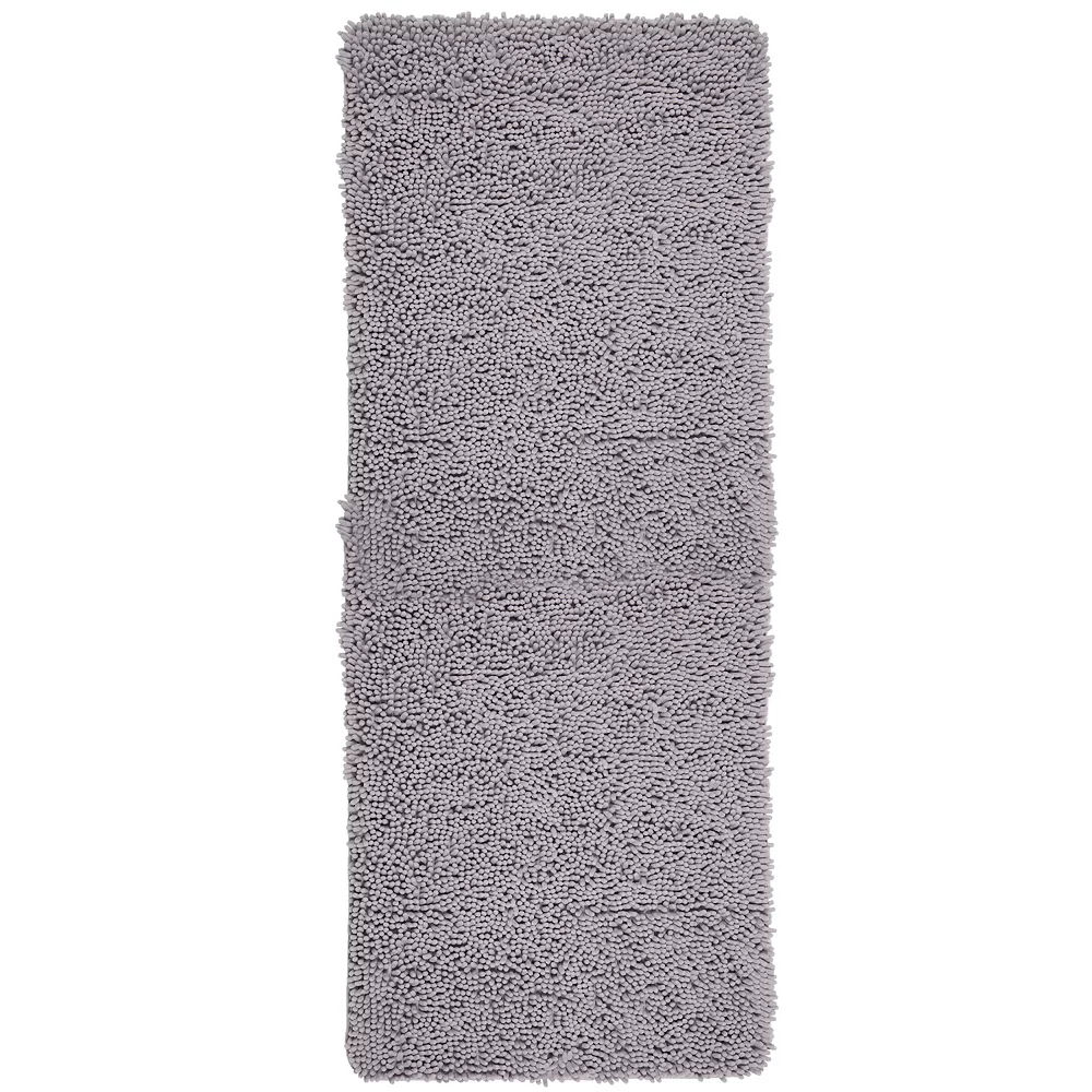 Portsmouth Home Memory Foam Long Shag Bath Mat