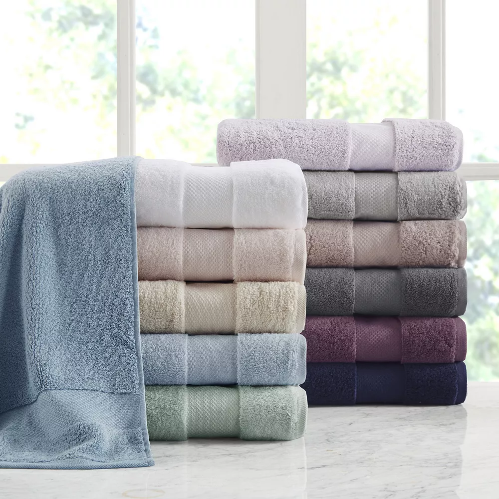 Madison Park Signature 6-Piece Oversized Turkish Cotton Bath Towel Set - Image 2