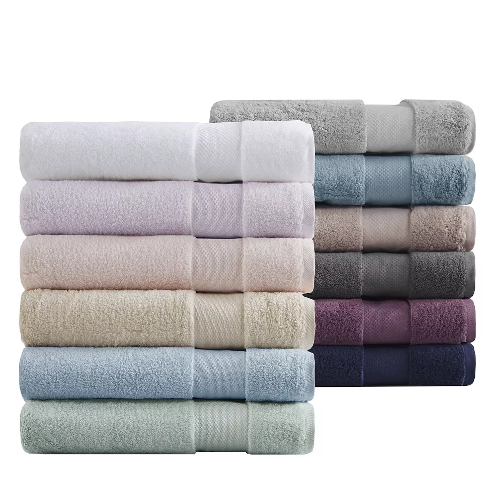 Madison Park Signature 6-Piece Oversized Turkish Cotton Bath Towel Set - Image 3