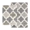 Chesapeake Alloy Moroccan Tiles 2-piece Bath Rug Set