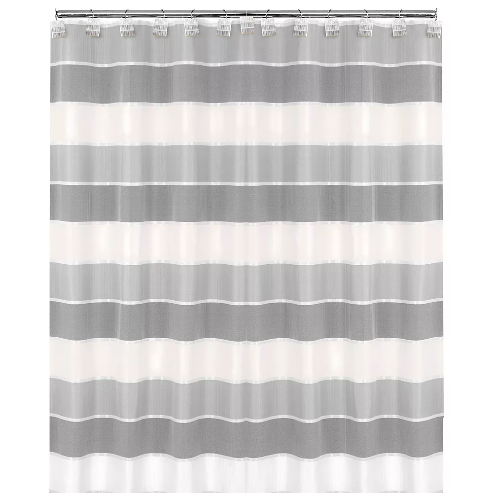 Popular Bath Modern Line Shower Curtain