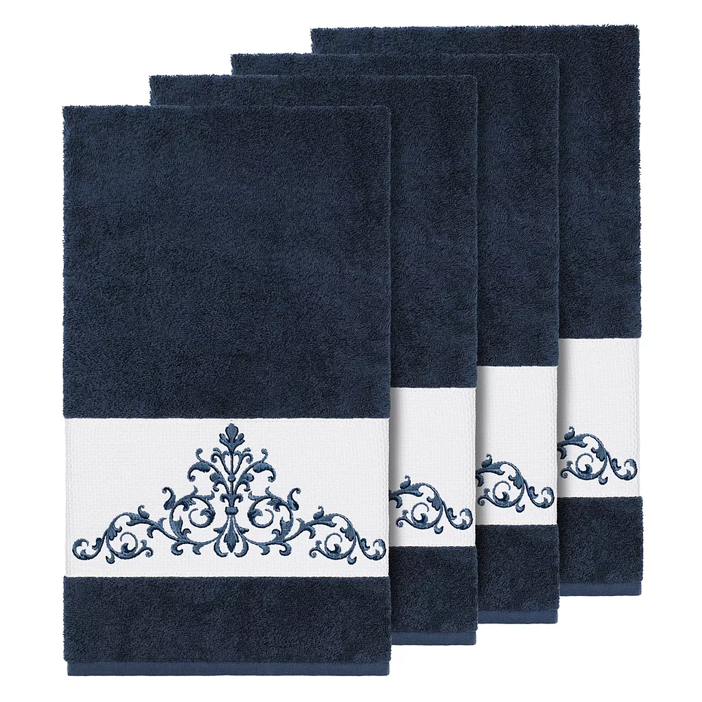 Linum Home Textiles Scarlet Embellished Bath Towel Set - Image 3