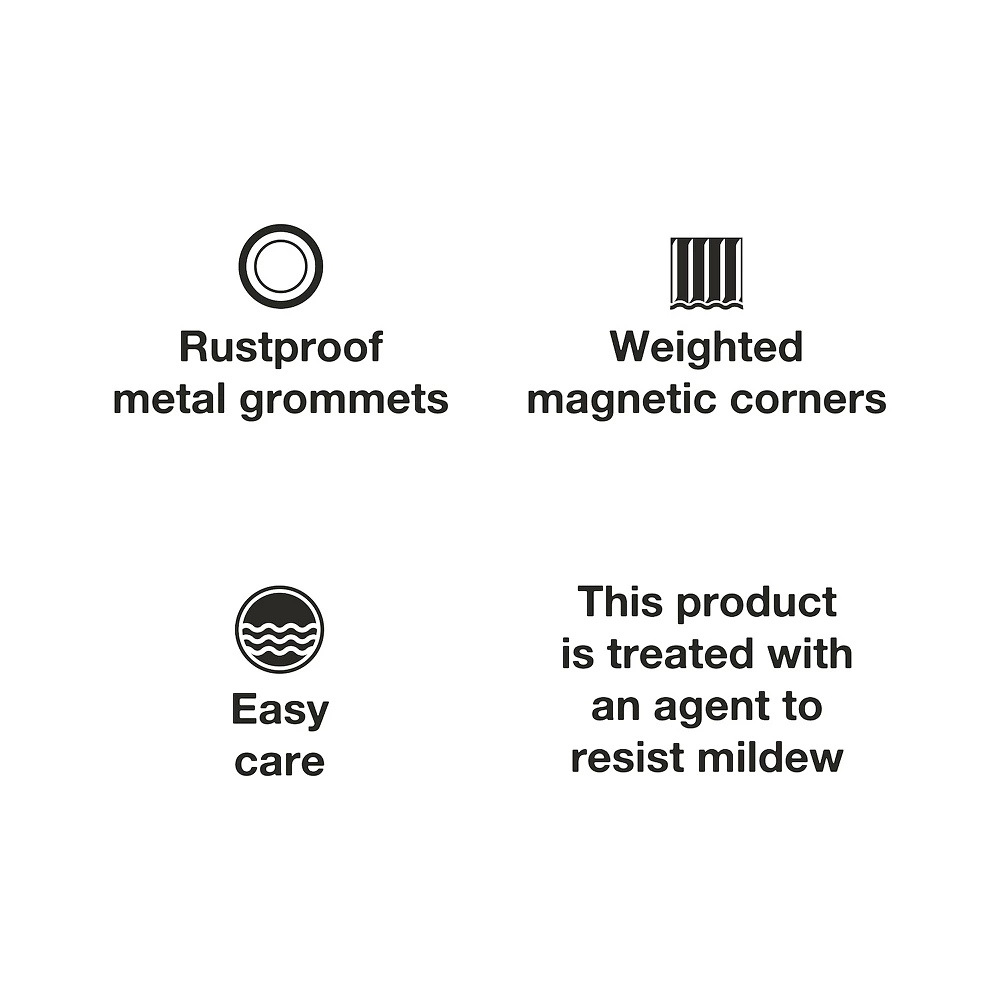 Sonoma Goods For LifeĀ® Heavy Weight PEVA Shower Curtain Liner - Image 6