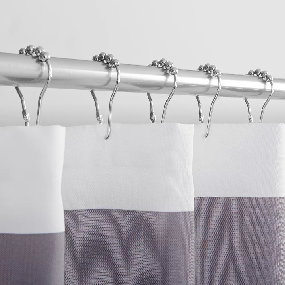 Sonoma Goods For LifeĀ® Hinged Roller Glide Shower Curtain Hooks - Image 2