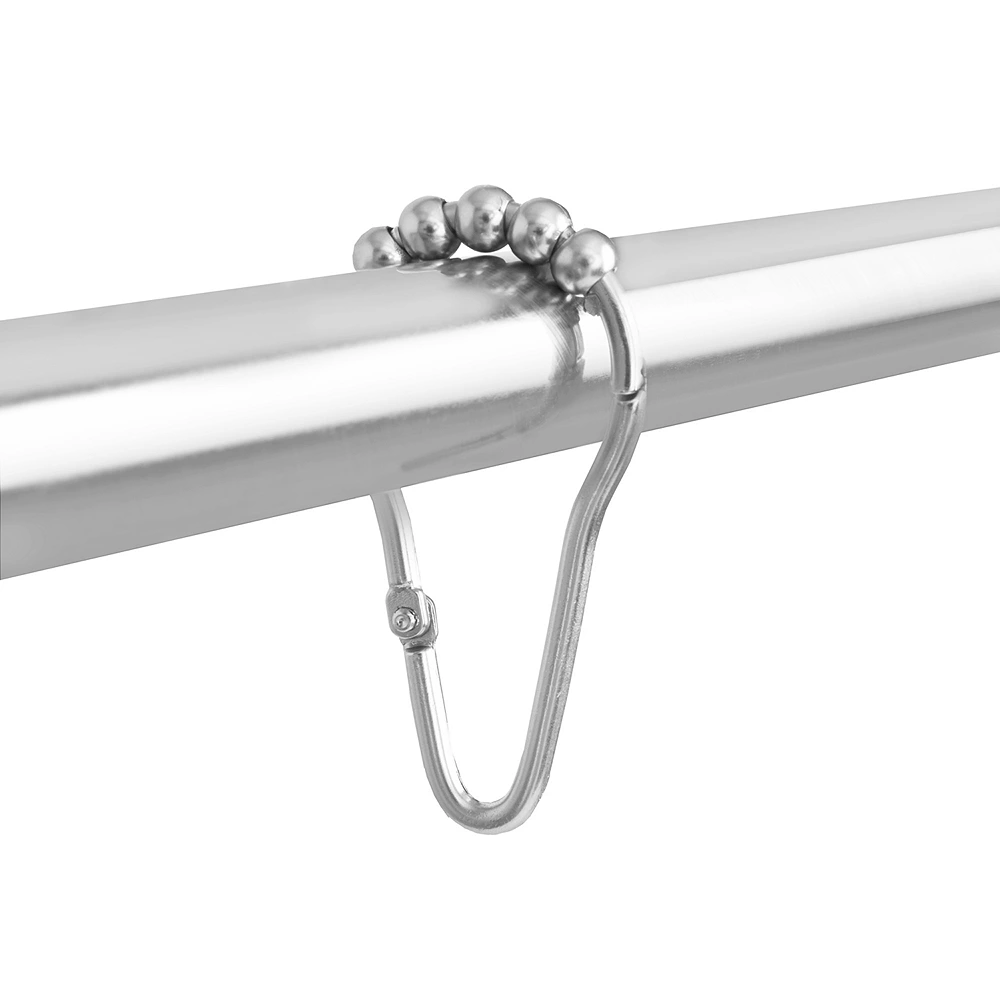 Sonoma Goods For LifeĀ® Hinged Roller Glide Shower Curtain Hooks - Image 3