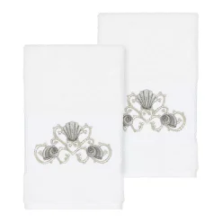 Linum Home Textiles Bella Embellished Hand Towel