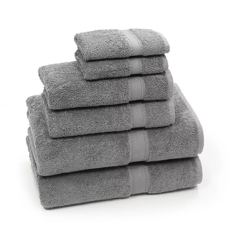 Linum Home Textiles 6-piece Turkish Cotton Sinemis Terry Bath Towel Set