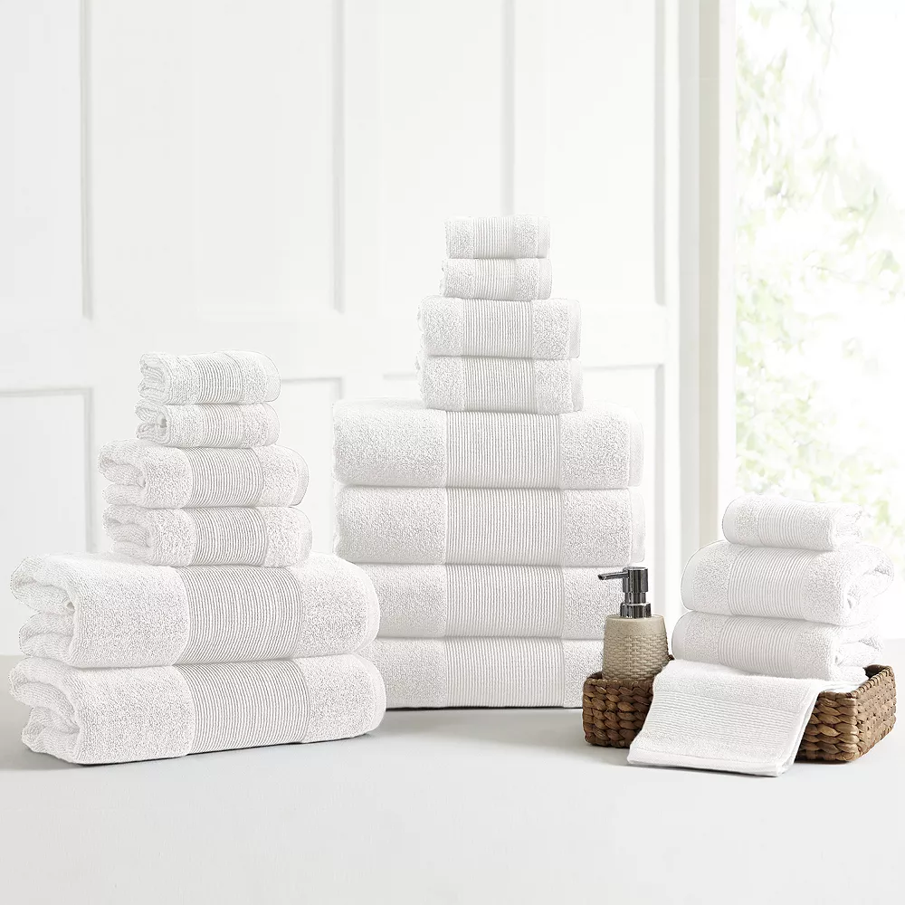 Amrapur Air Cloud 18-piece Bath Towel Set