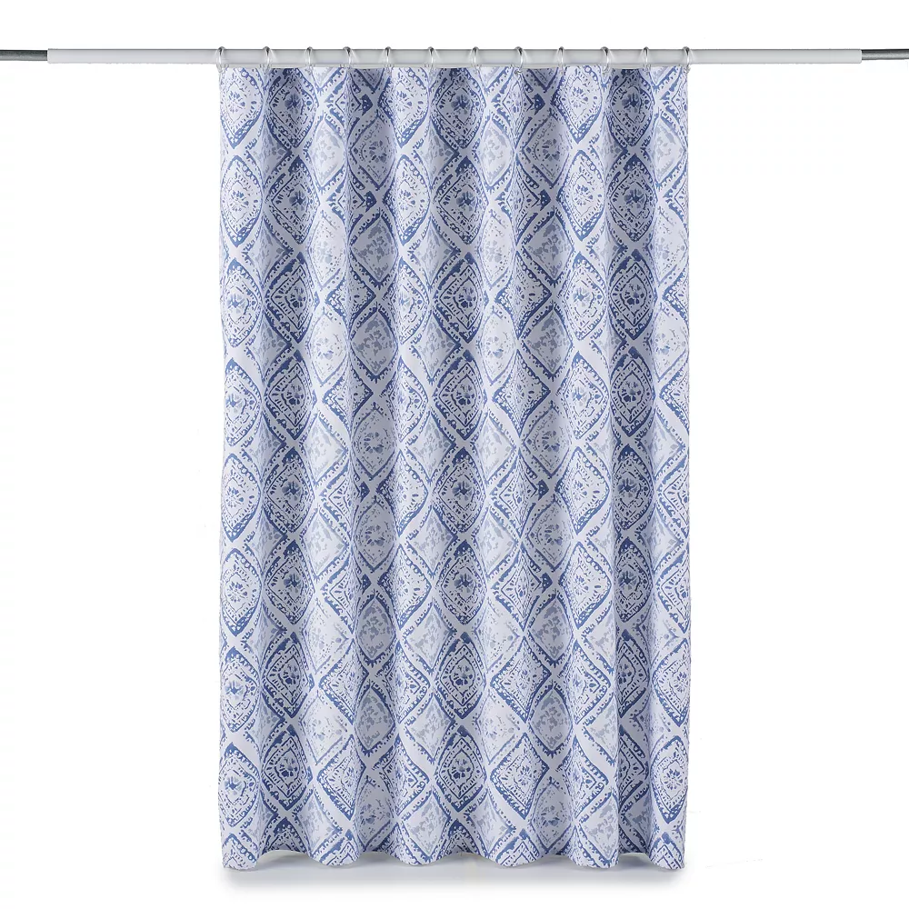 Sonoma Goods For Life⢠Tile Print Shower Curtain