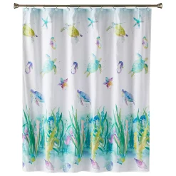 Saturday Knight, Ltd. Watercolor Ocean Shower Curtain