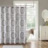 Madison Park Torin Cotton Printed Shower Curtain