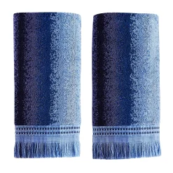 Saturday Knight, Ltd. 2-pack Eckhart Stripe Hand Towel Set