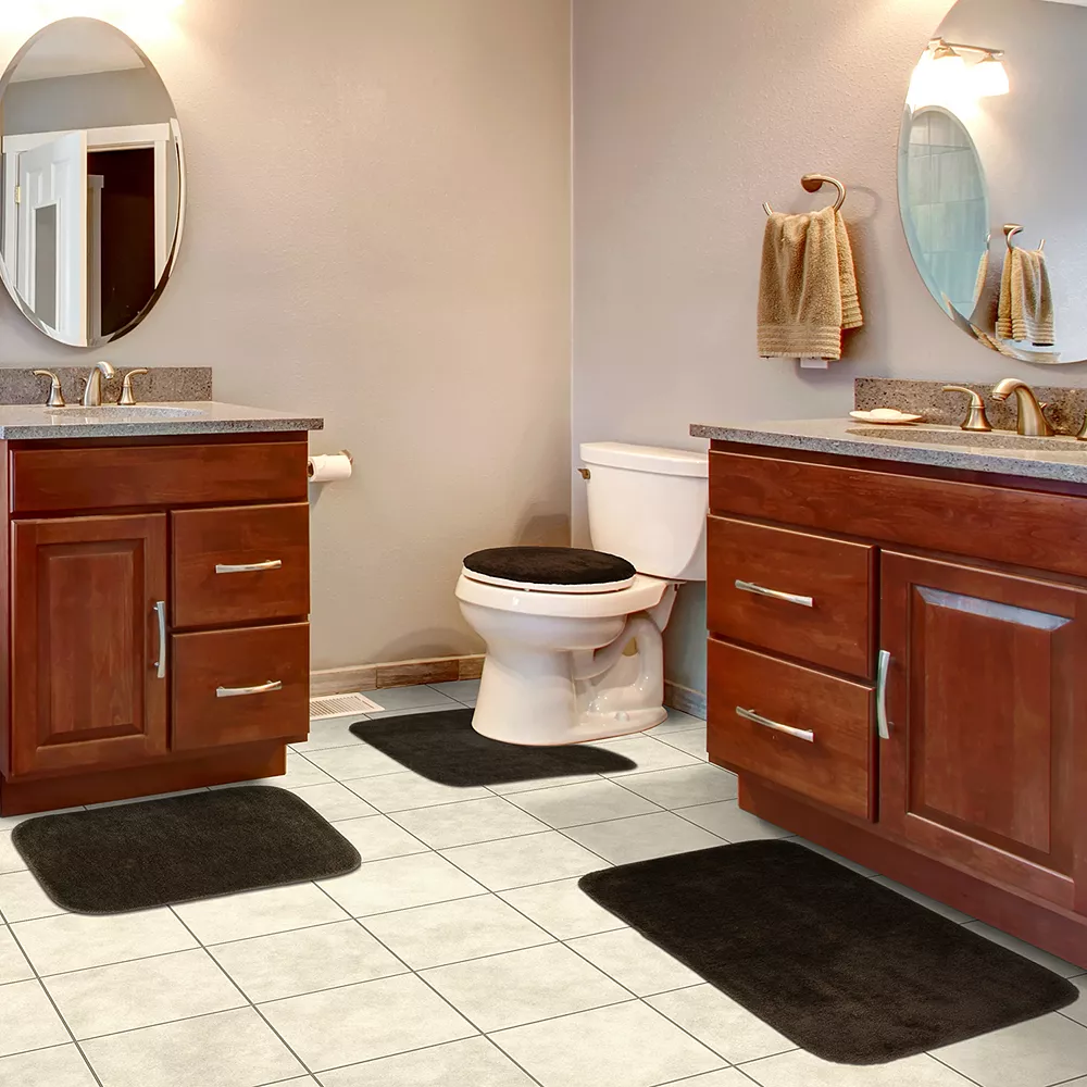 Garland Rug Garland Deco Nylon 4-piece Bath Rug Set - Image 2