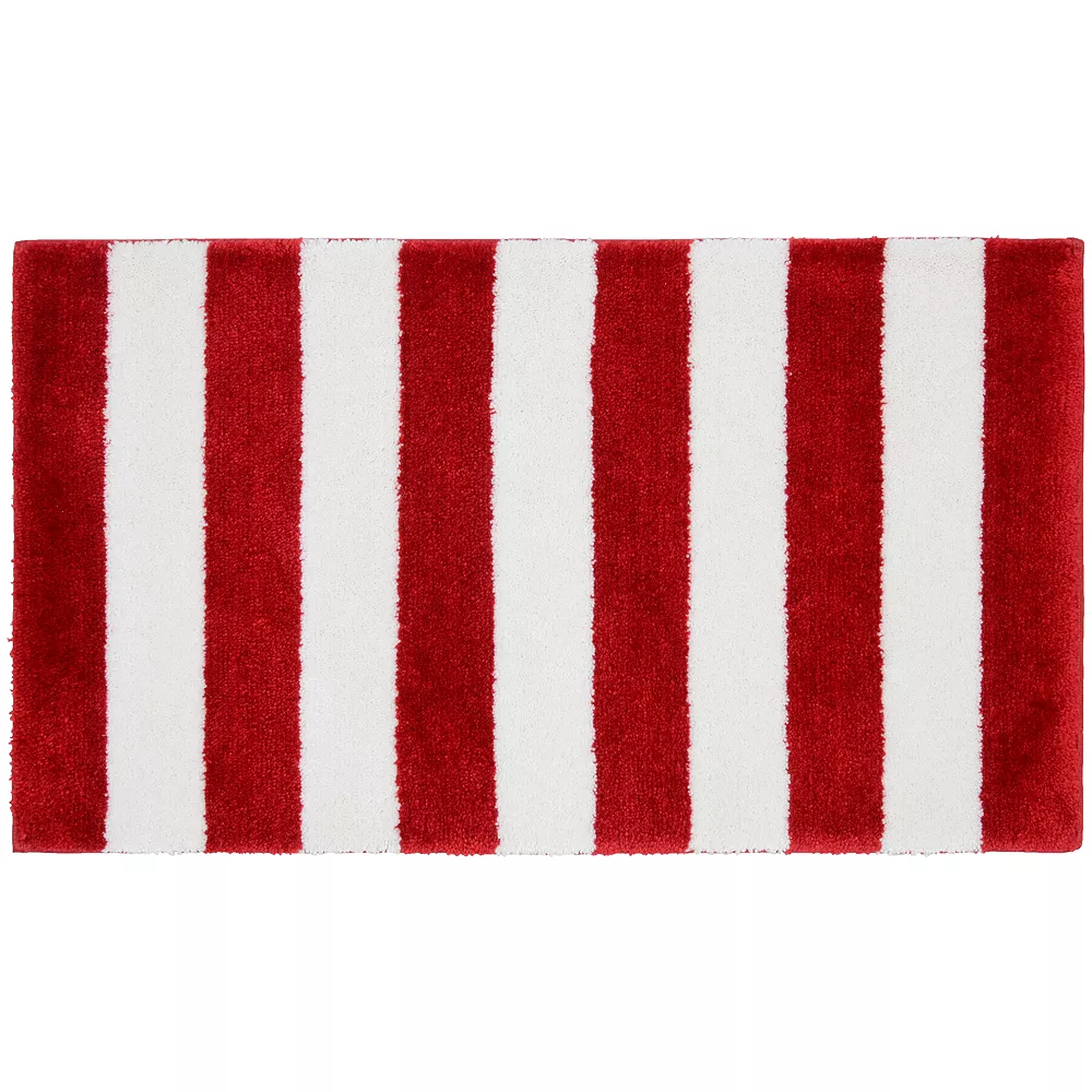 Garland Rug Garland Deco Beach Stripe Bath Rug