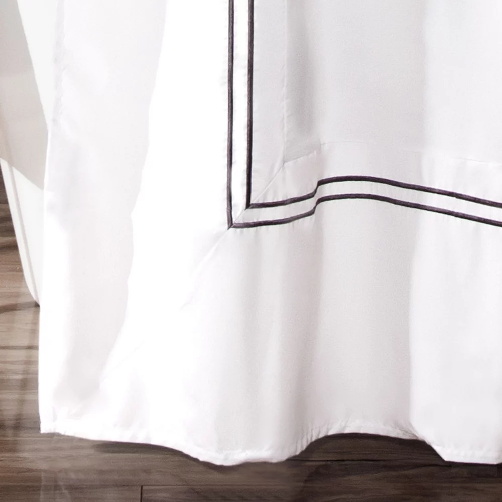 Lush Décor Lush Decor Hotel Collection Shower Curtain - Image 4